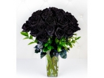 Black Romance - 18 Stems Vase